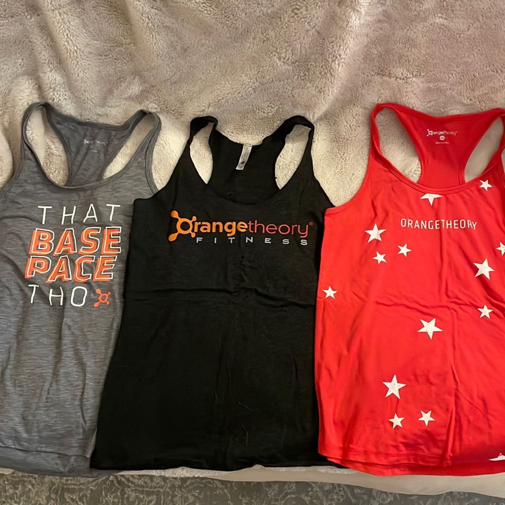 Orange theory fitness tank top bundle